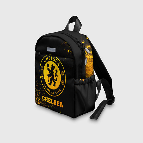 Детский рюкзак Chelsea - gold gradient / 3D-принт – фото 3