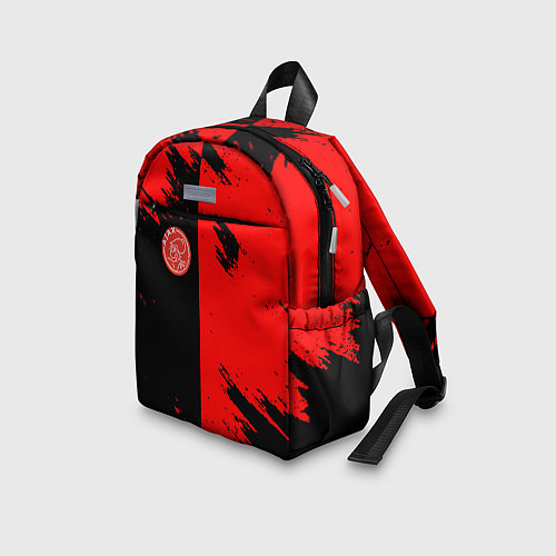 Детский рюкзак Ajax sport color red / 3D-принт – фото 3