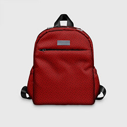 Детский рюкзак Узор с изображением красных колец, цвет: 3D-принт