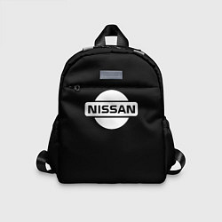 Детский рюкзак Nissan logo white