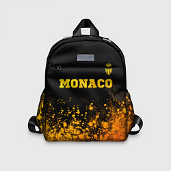 Детский рюкзак Monaco - gold gradient посередине, цвет: 3D-принт