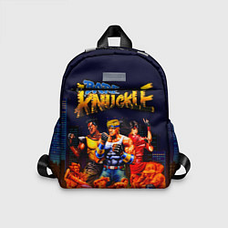 Детский рюкзак Bare knuckle - streets of rage, цвет: 3D-принт