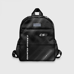 Детский рюкзак Counter Strike 2 metal game lines, цвет: 3D-принт
