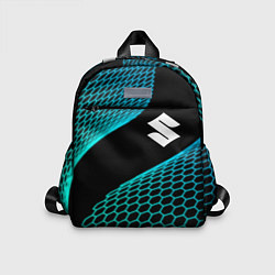 Детский рюкзак Suzuki electro hexagon, цвет: 3D-принт