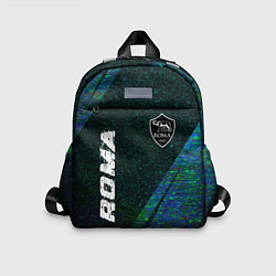 Детский рюкзак Roma glitch blue, цвет: 3D-принт