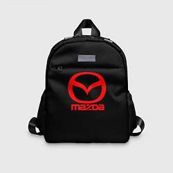 Детский рюкзак Mazda red logo, цвет: 3D-принт