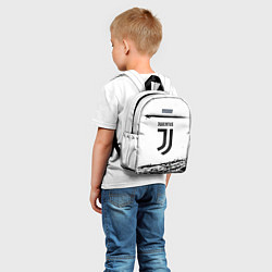 Детский рюкзак Ювентус спорт краски, цвет: 3D-принт — фото 2