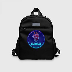 Детский рюкзак Saab logo neon