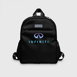 Детский рюкзак Infiniti logo neon, цвет: 3D-принт