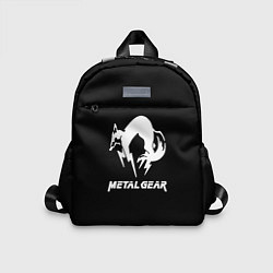 Детский рюкзак Metal gear logo, цвет: 3D-принт