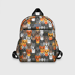 Детский рюкзак Мультяшные котята, цвет: 3D-принт
