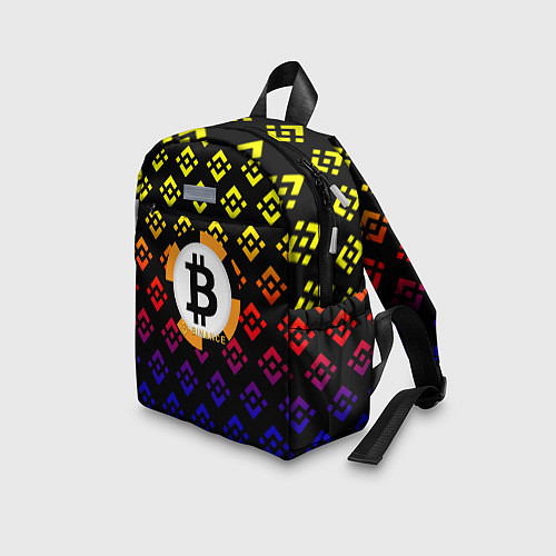 Детский рюкзак Bitcoin binance / 3D-принт – фото 3
