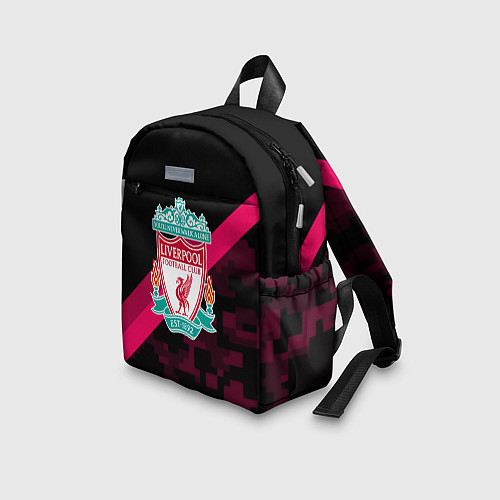 Детский рюкзак Liverpool sport fc club / 3D-принт – фото 3