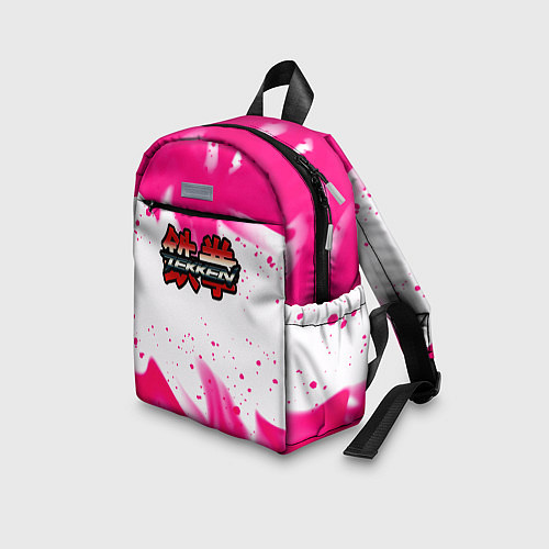 Детский рюкзак Tekken neon flame / 3D-принт – фото 3