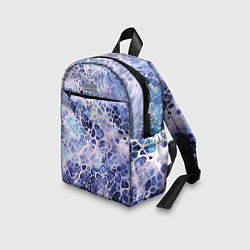 Детский рюкзак Абстракция текстура воды и мрамора, цвет: 3D-принт — фото 2