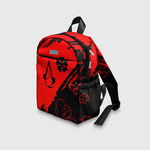Детский рюкзак Assassins Creed logo clewer / 3D-принт – фото 3