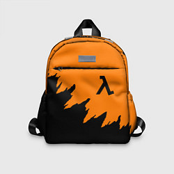 Детский рюкзак Half life чёрно оранжевый
