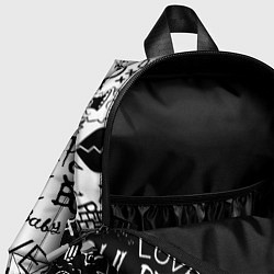 Детский рюкзак Lii Peep pattern rap, цвет: 3D-принт — фото 2