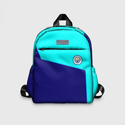 Детский рюкзак Манчестер сити геометрия спорт, цвет: 3D-принт