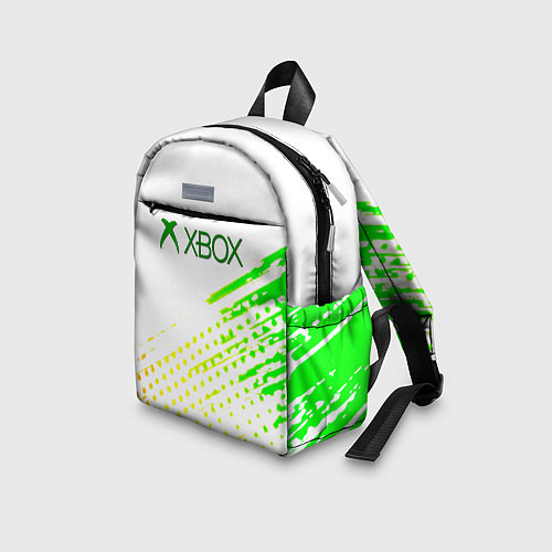 Детский рюкзак Xbox краски текстура геймер / 3D-принт – фото 3