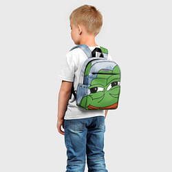 Детский рюкзак Хитрый лягушонок пепе, цвет: 3D-принт — фото 2