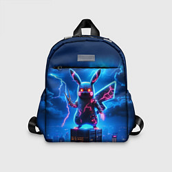 Детский рюкзак Пикачу в роли Годзиллы - неоновое свечение, цвет: 3D-принт