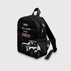 Детский рюкзак My love Haval Jolion чёрно-розовый, цвет: 3D-принт — фото 2