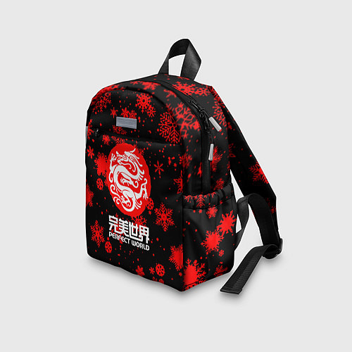 Детский рюкзак Perfect World winter / 3D-принт – фото 3