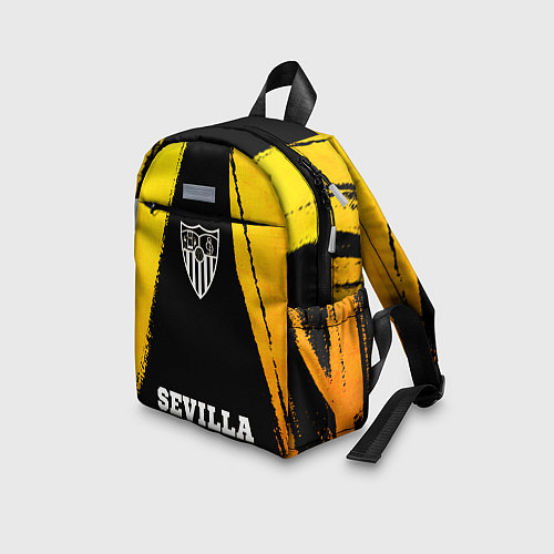 Детский рюкзак Sevilla - gold gradient по-центру / 3D-принт – фото 3