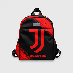 Детский рюкзак Juventus - red gradient, цвет: 3D-принт