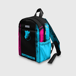 Детский рюкзак Hoffenheim - neon gradient по-центру, цвет: 3D-принт — фото 2