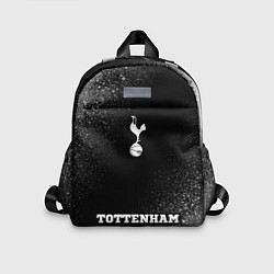 Детский рюкзак Tottenham sport на темном фоне по-центру, цвет: 3D-принт