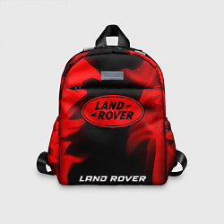 Детский рюкзак Land Rover - red gradient по-центру, цвет: 3D-принт