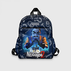 Детский рюкзак Привет сосед из игры Hello Neighbor, цвет: 3D-принт