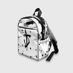 Детский рюкзак Doom краски текстура, цвет: 3D-принт — фото 2