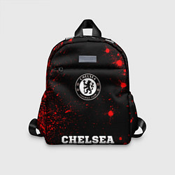 Детский рюкзак Chelsea - red gradient по-центру, цвет: 3D-принт