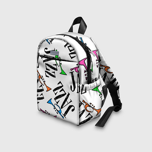 Детский рюкзак Just jazz in color / 3D-принт – фото 3