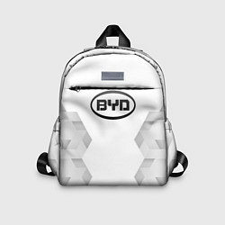 Детский рюкзак BYD white poly, цвет: 3D-принт