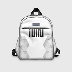 Детский рюкзак Gidle white poly, цвет: 3D-принт