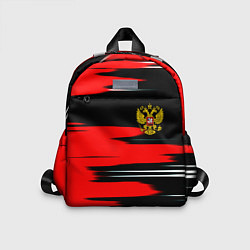 Детский рюкзак Россия полосы краски, цвет: 3D-принт