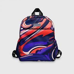 Детский рюкзак Абстракция разводов разноцветная