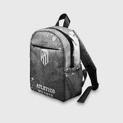 Детский рюкзак Atletico Madrid - grey gradient по-центру, цвет: 3D-принт — фото 2
