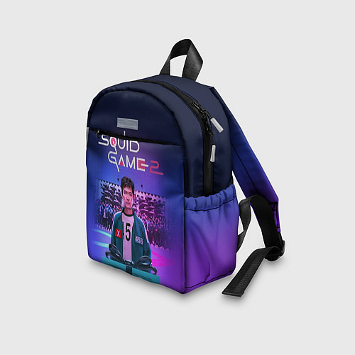 Детский рюкзак Сон Ки Хун - Игра в кальмара / 3D-принт – фото 3