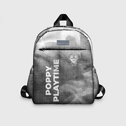 Детский рюкзак Poppy Playtime - grey gradient вертикально, цвет: 3D-принт