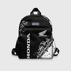 Детский рюкзак Honda - следы от шин, цвет: 3D-принт
