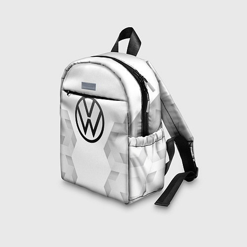 Детский рюкзак Volkswagen white poly / 3D-принт – фото 3