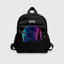 Детский рюкзак Neon Deadpool, цвет: 3D-принт