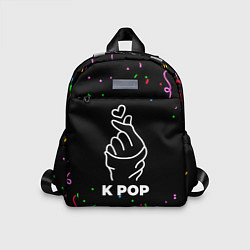 Детский рюкзак K Pop конфети, цвет: 3D-принт