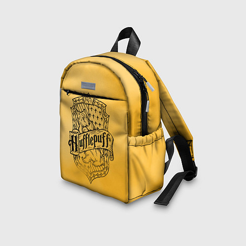 Детский рюкзак Пуффендуй Хогвартс / 3D-принт – фото 3