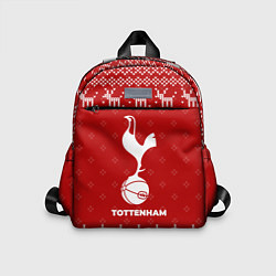 Детский рюкзак Новогодний Tottenham с оленями, цвет: 3D-принт